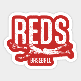 REDS Vintage Catch Sticker